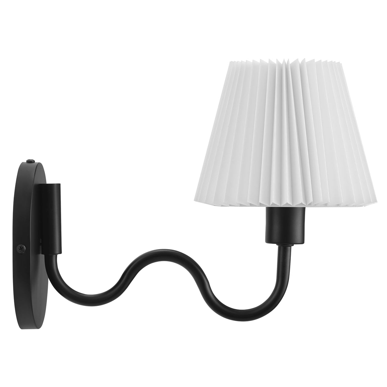 Oscillate Elongated Wall Sconce, Black