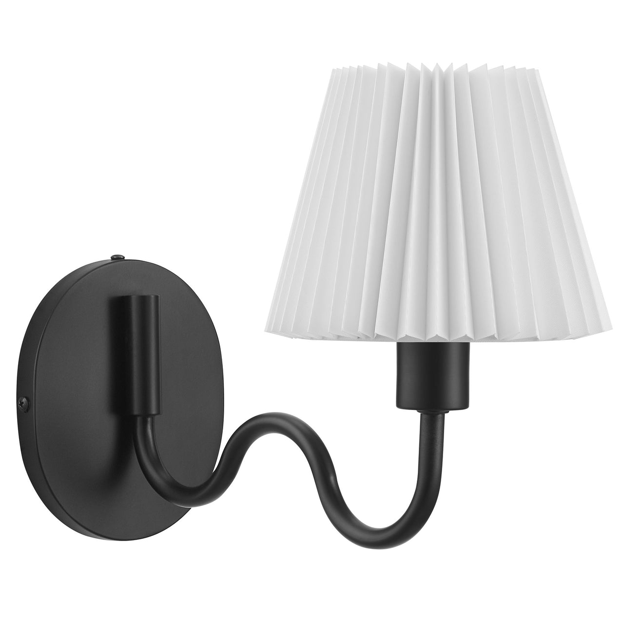 Oscillate Elongated Wall Sconce, Black