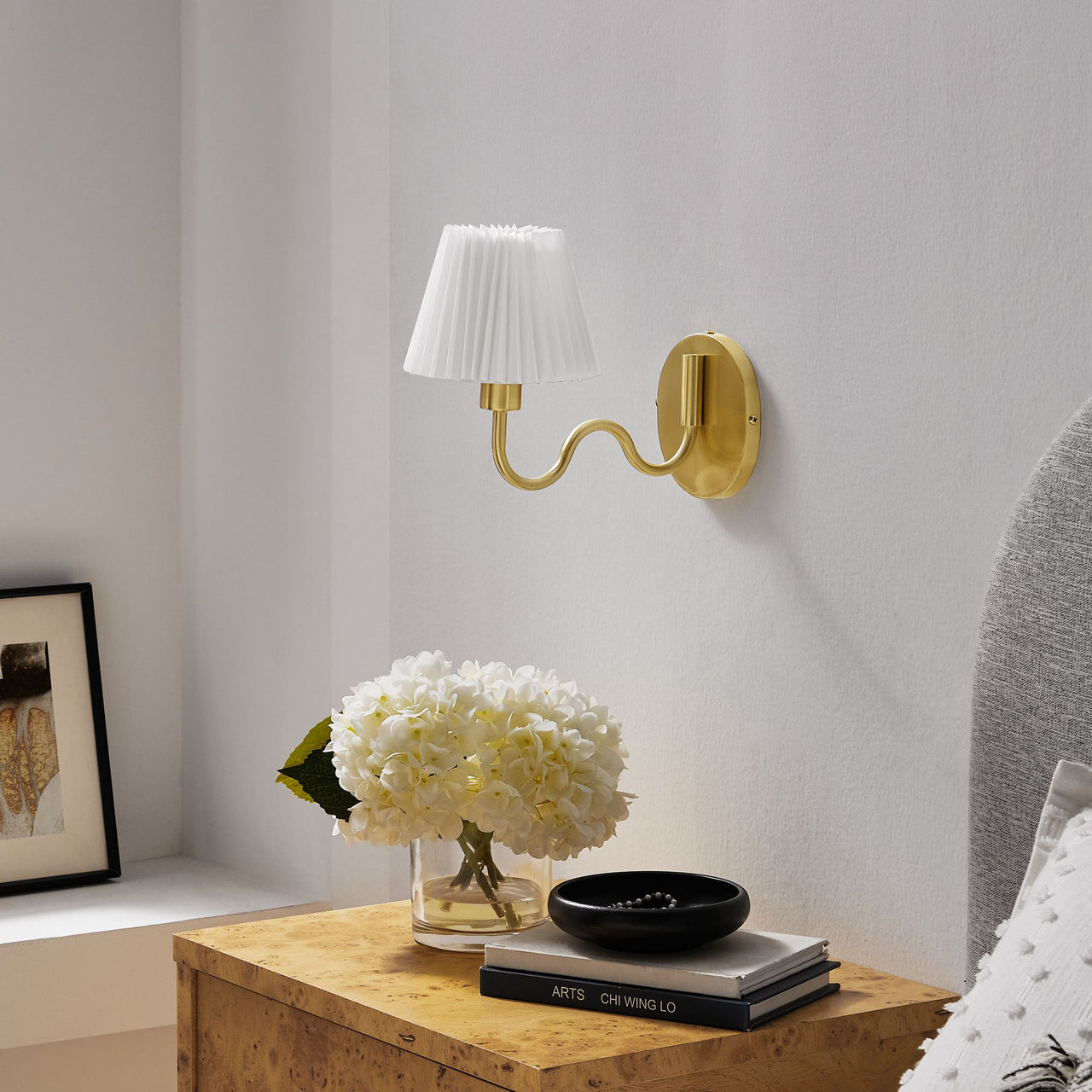 Oscillate Elongated Wall Sconce, Brass