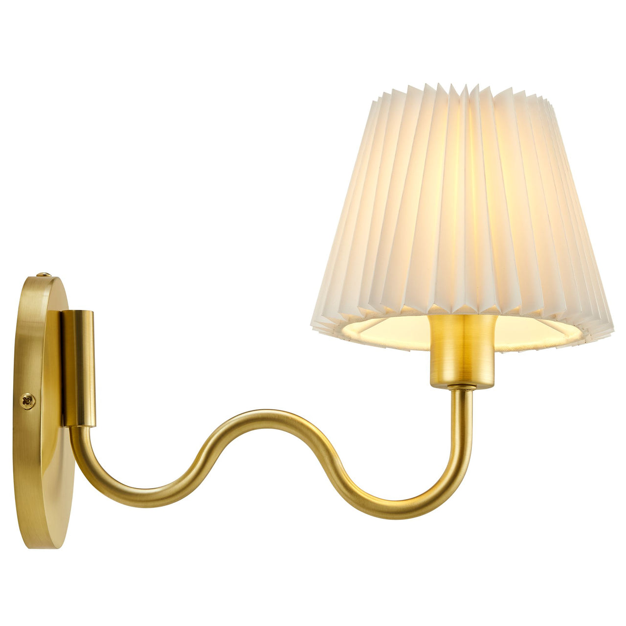Oscillate Elongated Wall Sconce, Brass