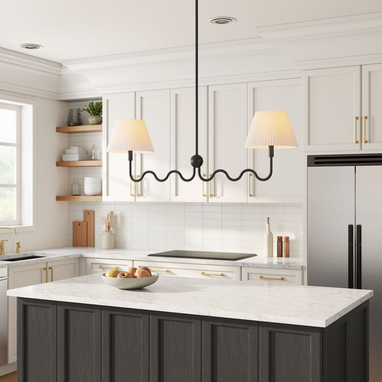 Oscillate Pendant Light, Black