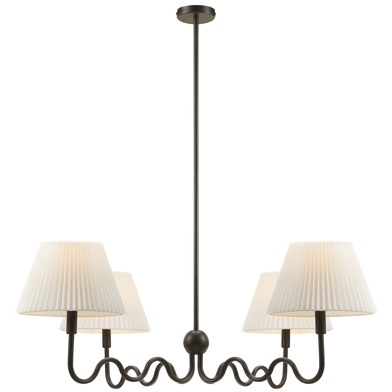 Oscillate Chandelier, Black