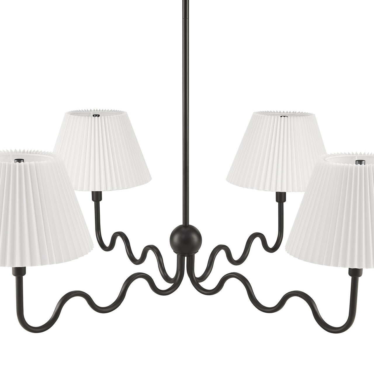Oscillate Chandelier, Black