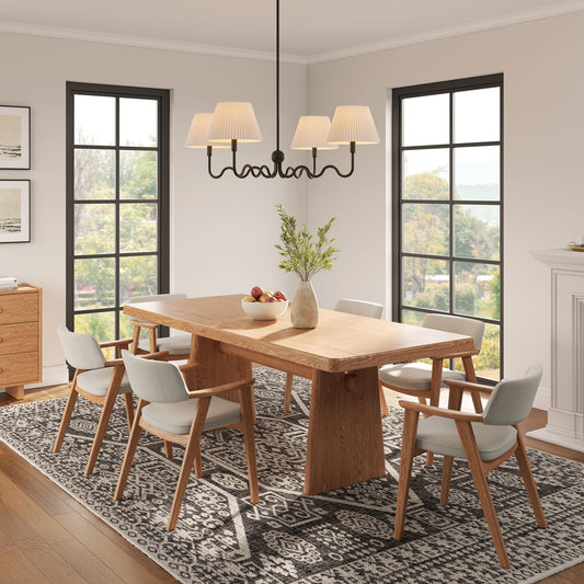 Oscillate Chandelier, Black