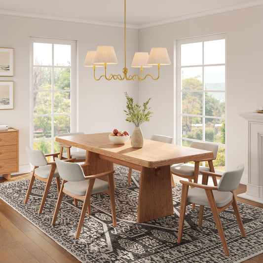 Oscillate Chandelier, Brass