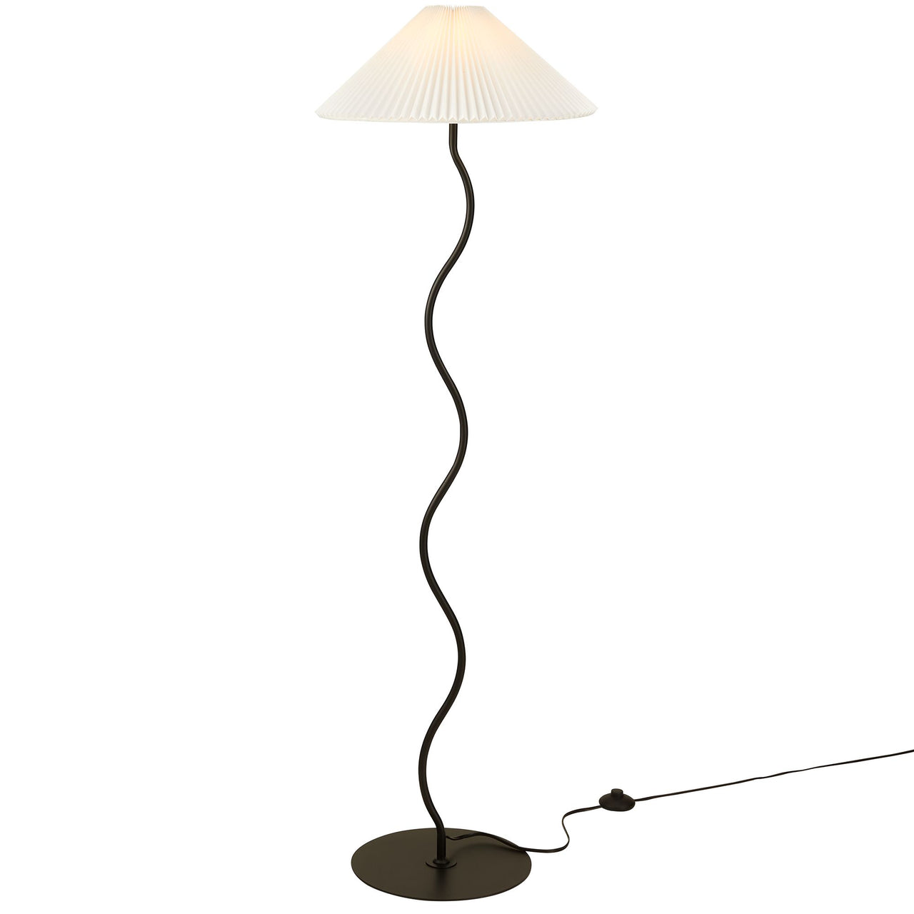 Oscillate Floor Lamp, Black