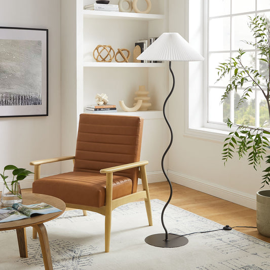 Oscillate Floor Lamp, Black