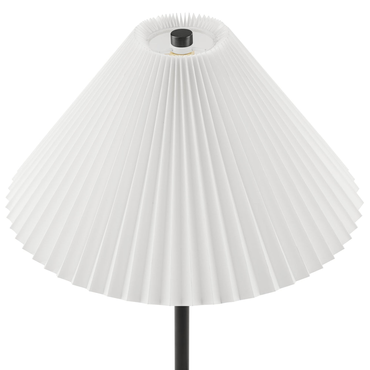 Miyah Marble Table Lamp, Black