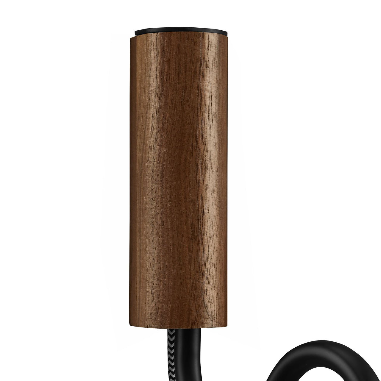 Rayleigh Elongated Wall Sconce, Walnut & Black