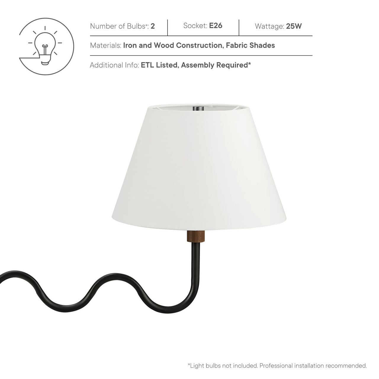 Rayleigh Pendant Light, Walnut & Black