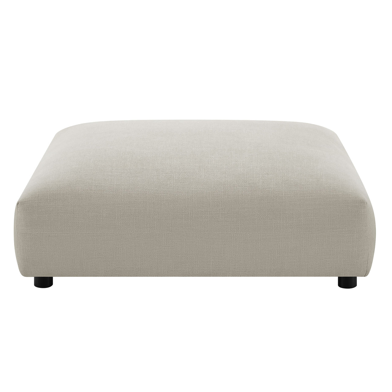 Leisure 3-Piece Modular Fabric Sectional, Linen