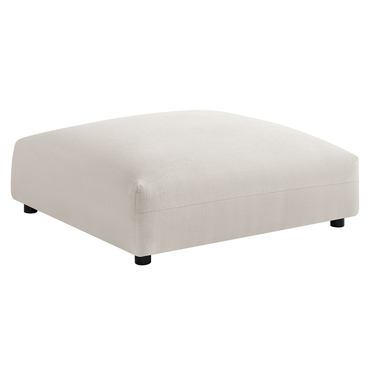 Leisure 4-Piece Modular Fabric Sectional, Sand