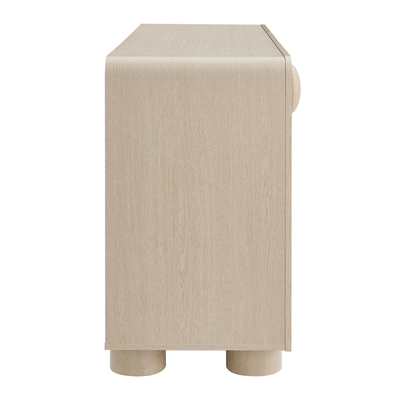 Button Credenza | TV Stand, Cream