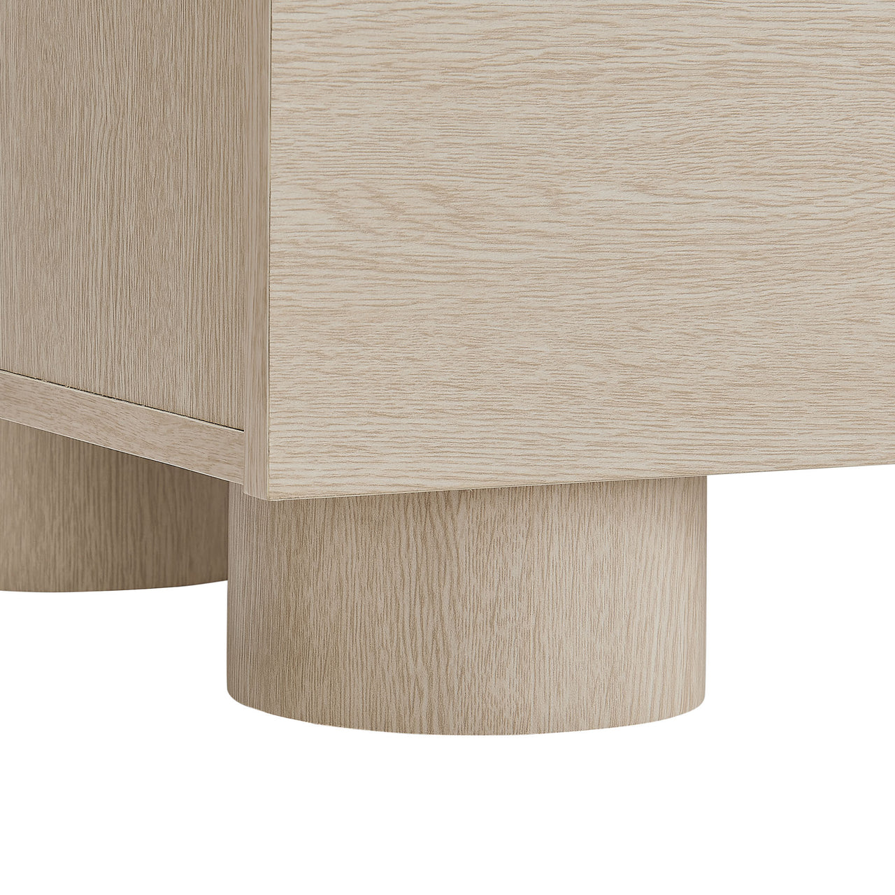 Button Credenza | TV Stand, Cream