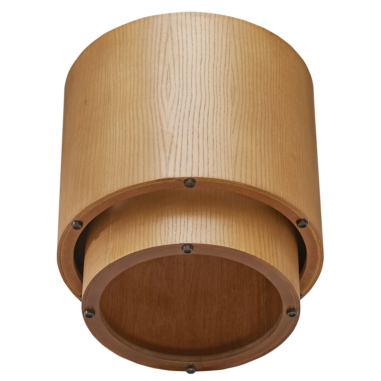 Bremont Nesting Coffee Tables Set of 2, Natural Wood