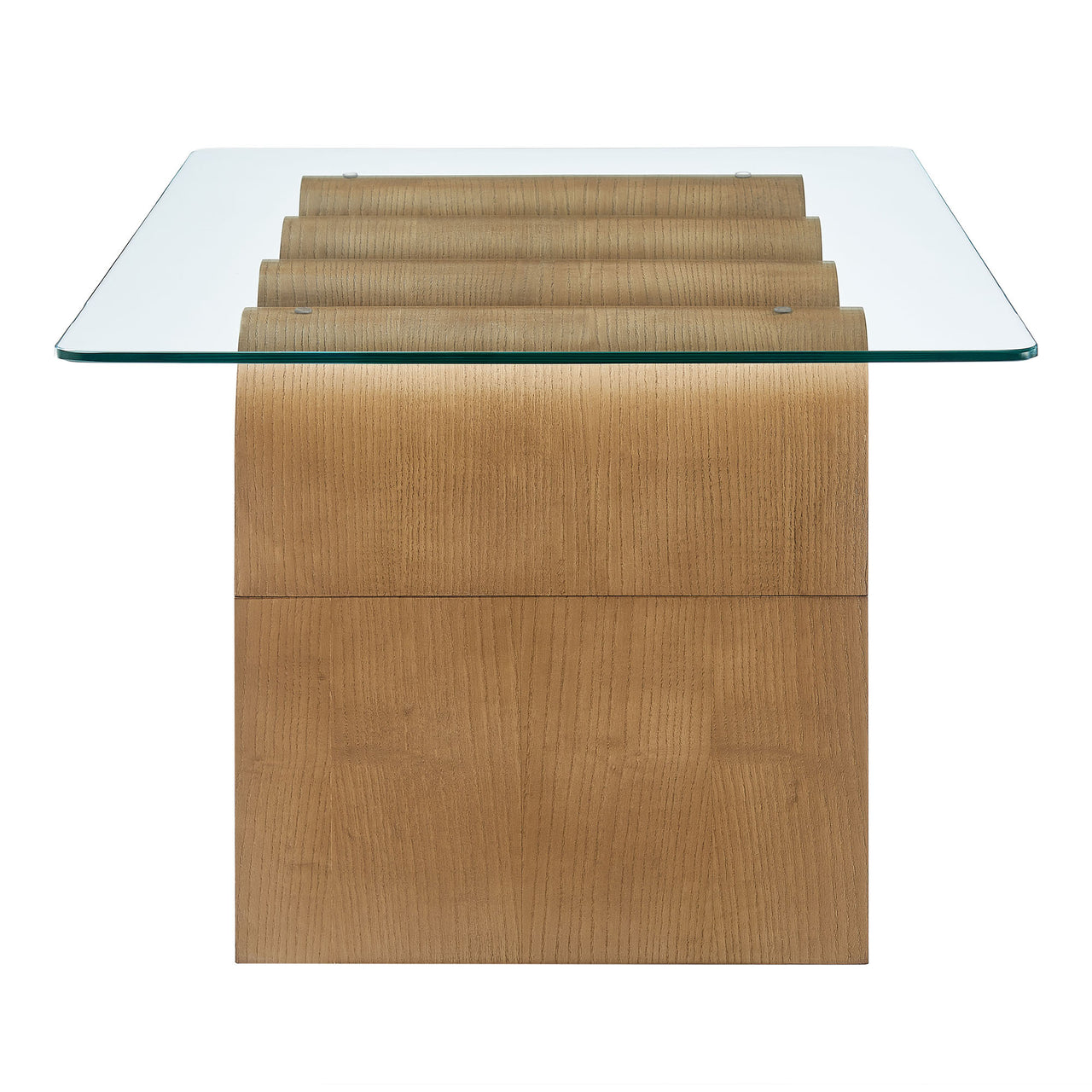Dancing Coffee Table, Natural Wood