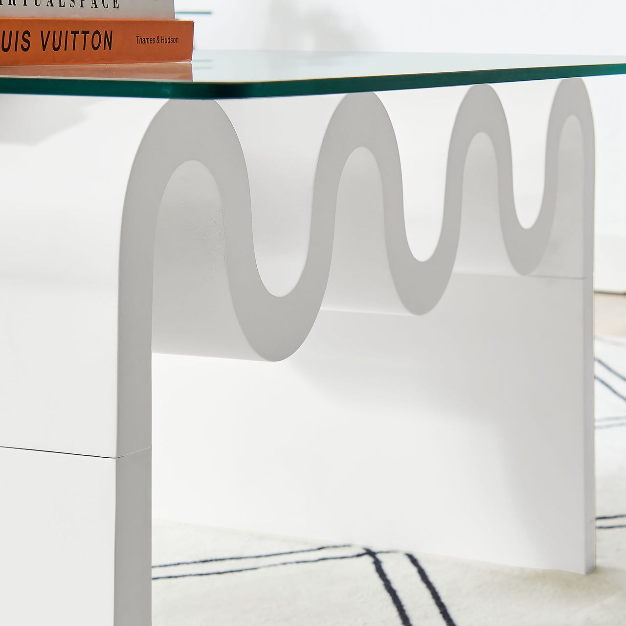 Dancing Coffee Table, White