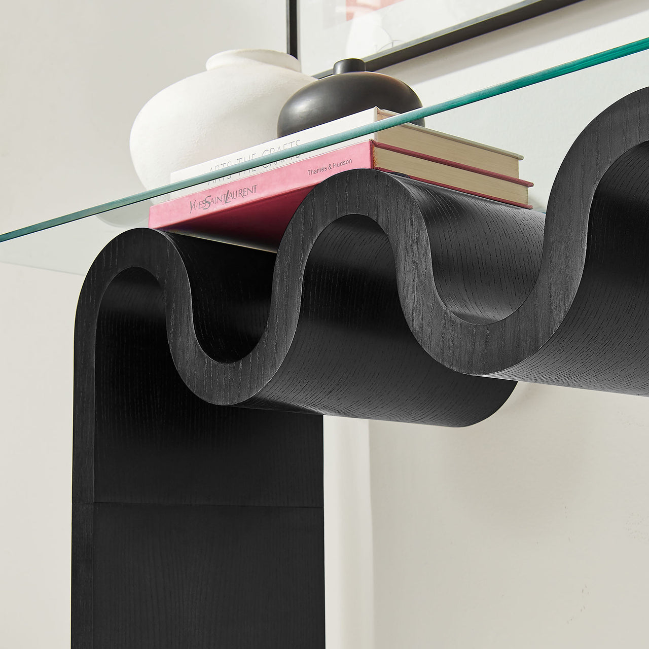 Dancing Console Table, Black