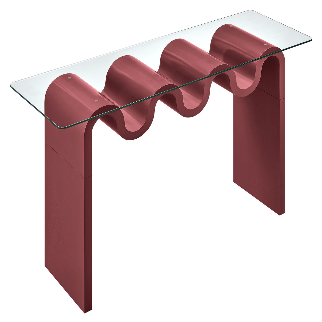 Dancing Console Table, Burgundy