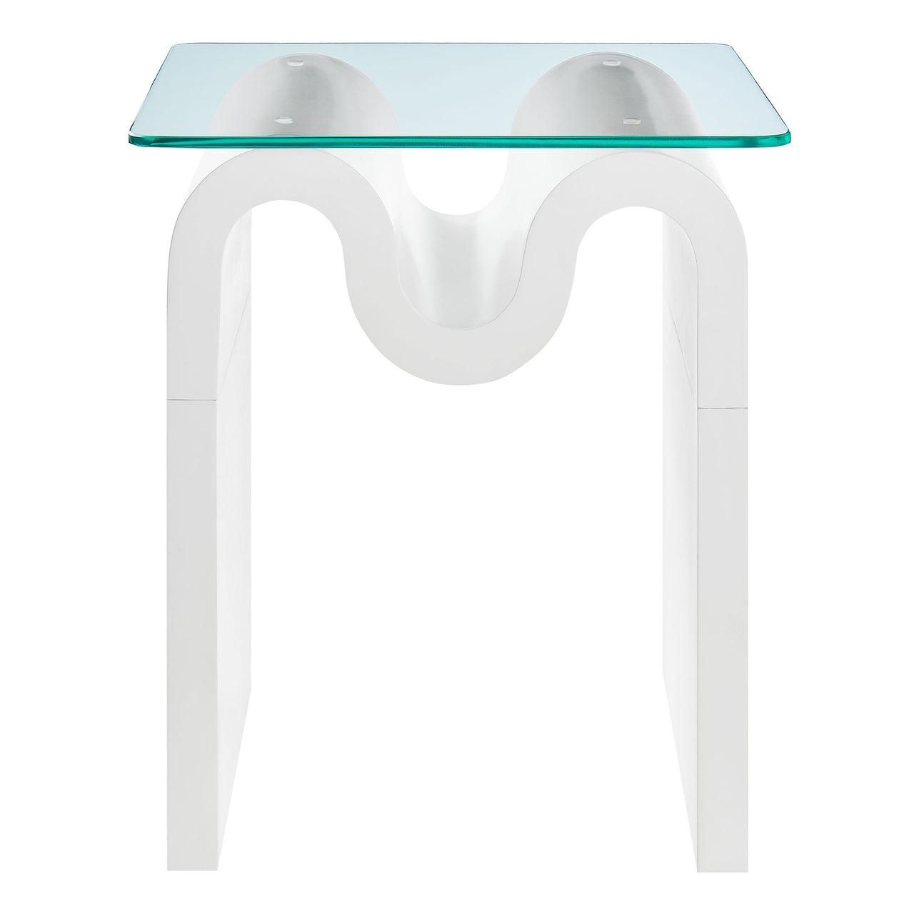 Dancing Side Table, White