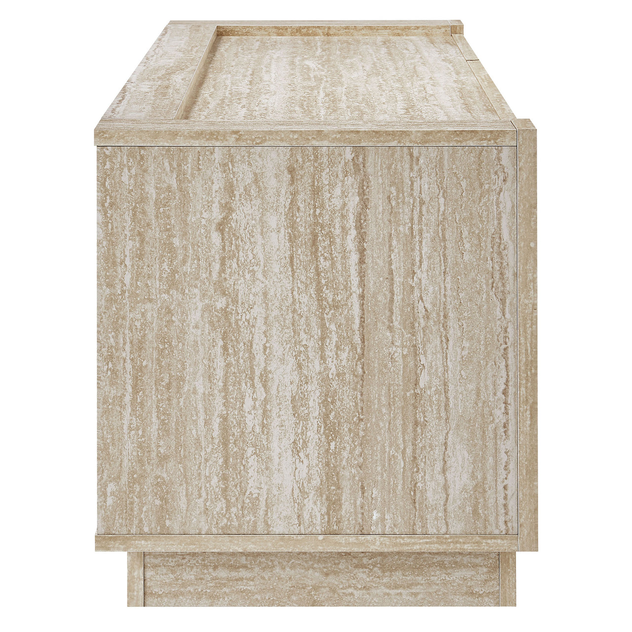 Terava TV Stand, Travertine
