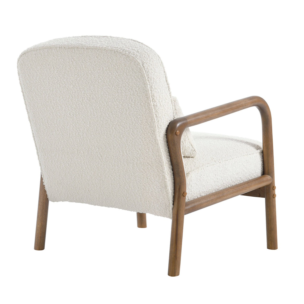 Faurien Boucle Armchair, Ivory