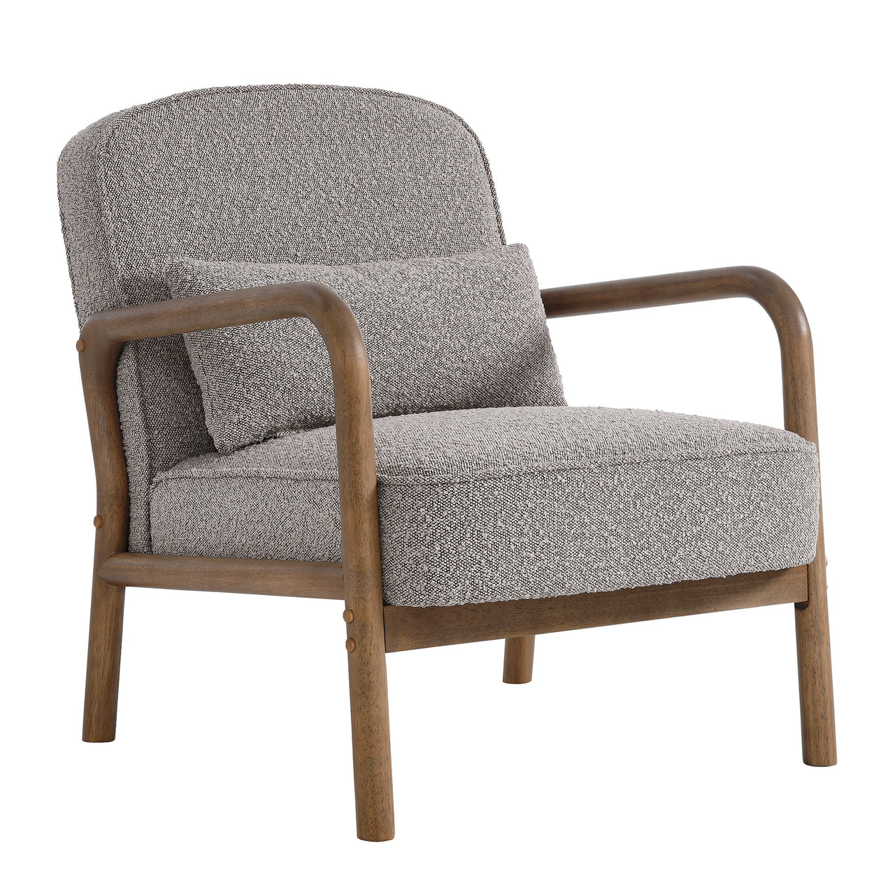 Faurien Boucle Armchair, Taupe