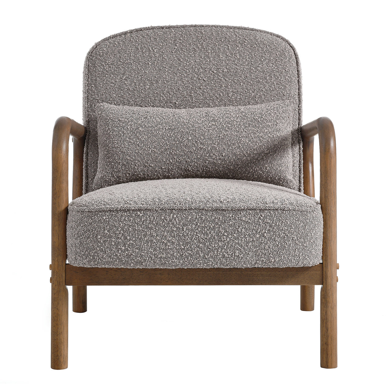 Faurien Boucle Armchair, Taupe