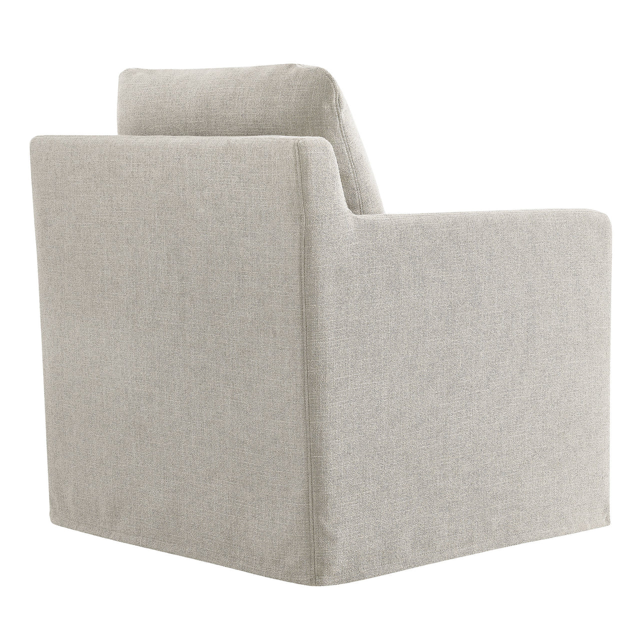 Monique Swivel Accent Chair, Linen