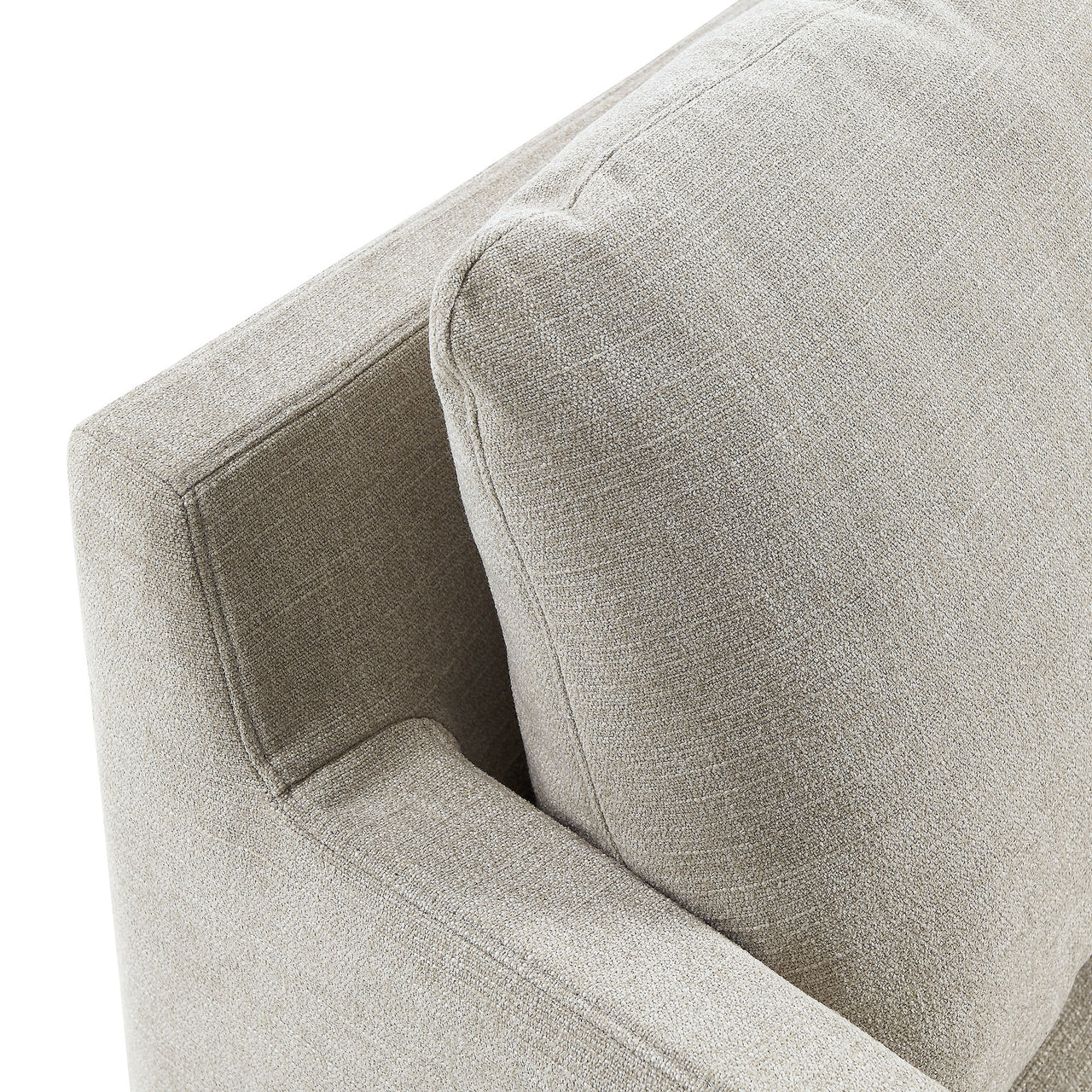 Monique Swivel Accent Chair, Linen