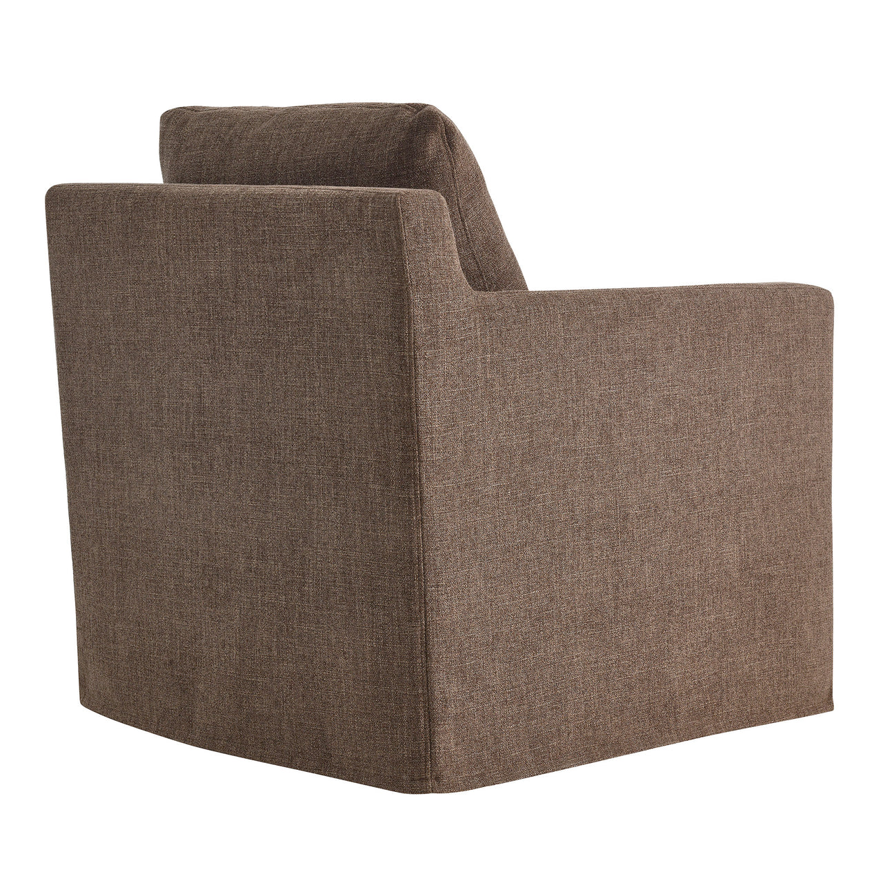 Monique Swivel Accent Chair, Mocha