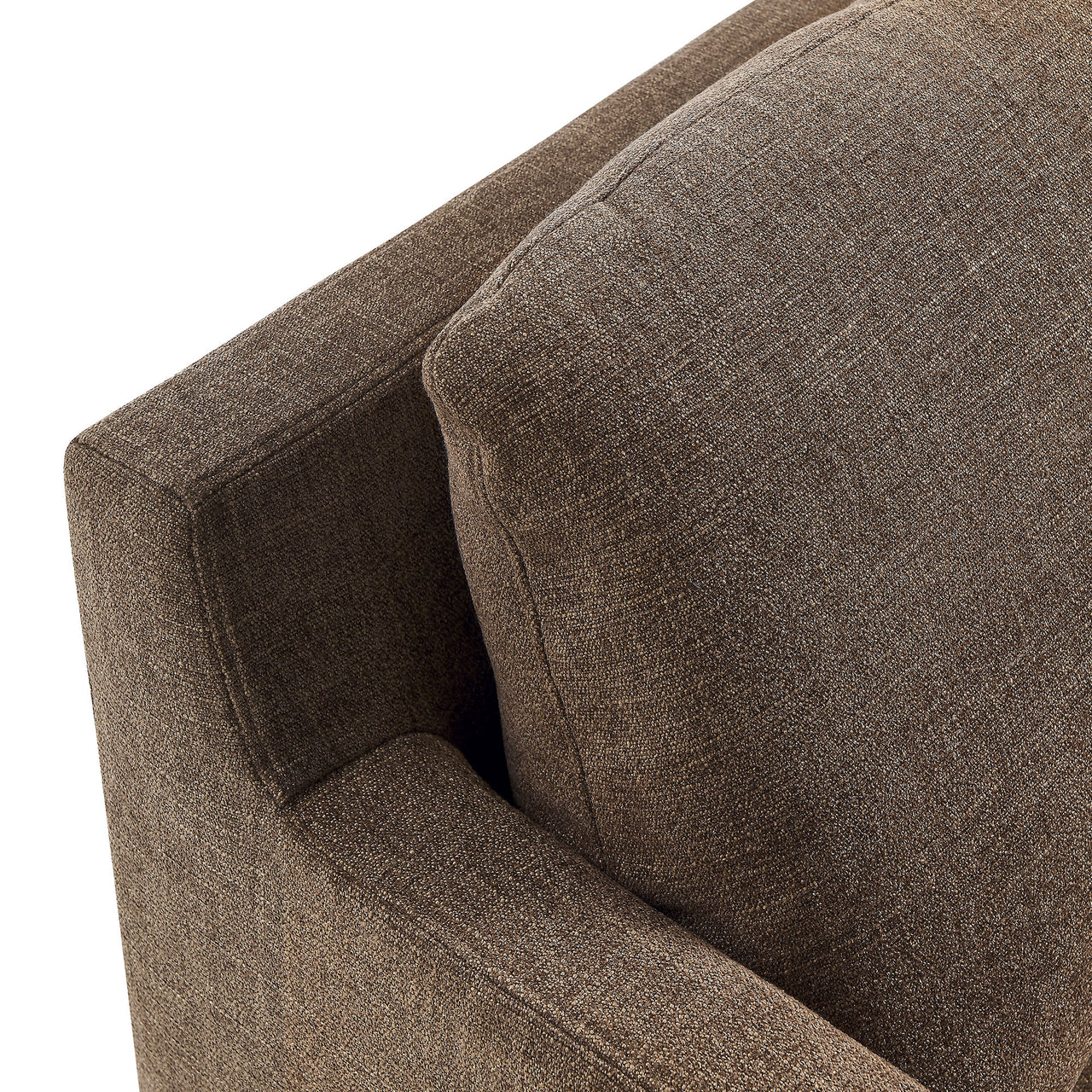 Monique Swivel Accent Chair, Mocha