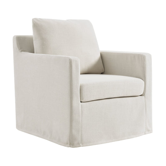 Monique Swivel Accent Chair, Sand