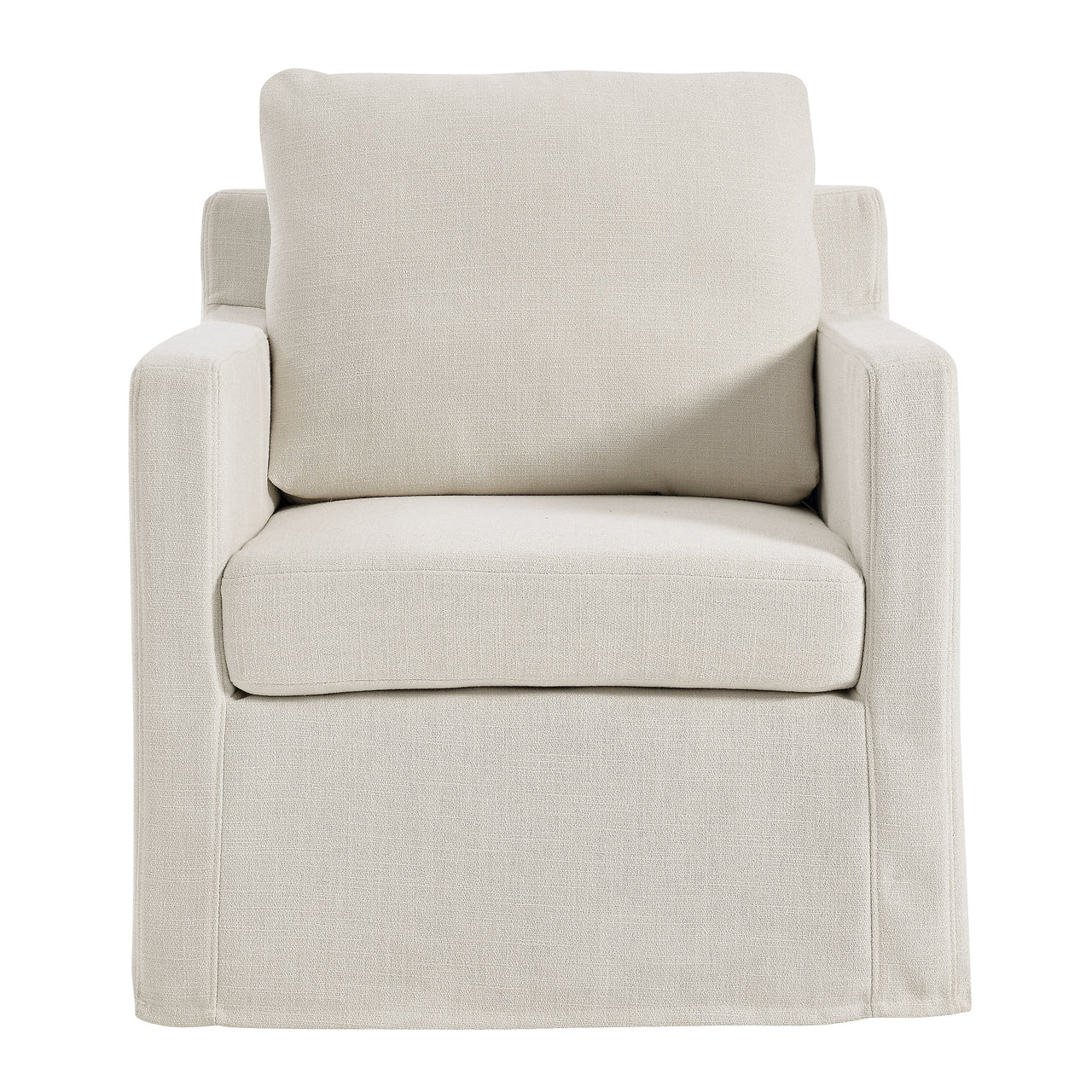 Monique Swivel Accent Chair, Sand
