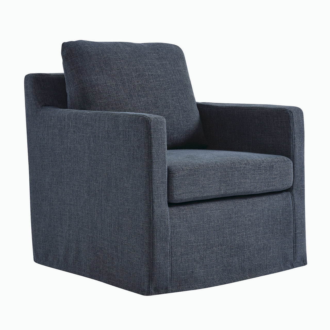 Monique Swivel Accent Chair, Slate