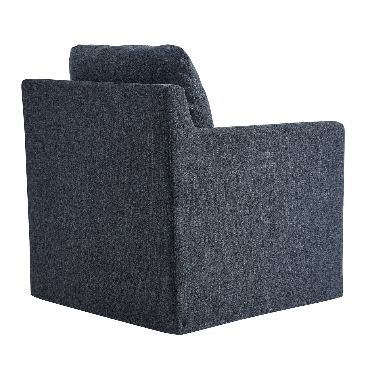 Monique Swivel Accent Chair, Slate