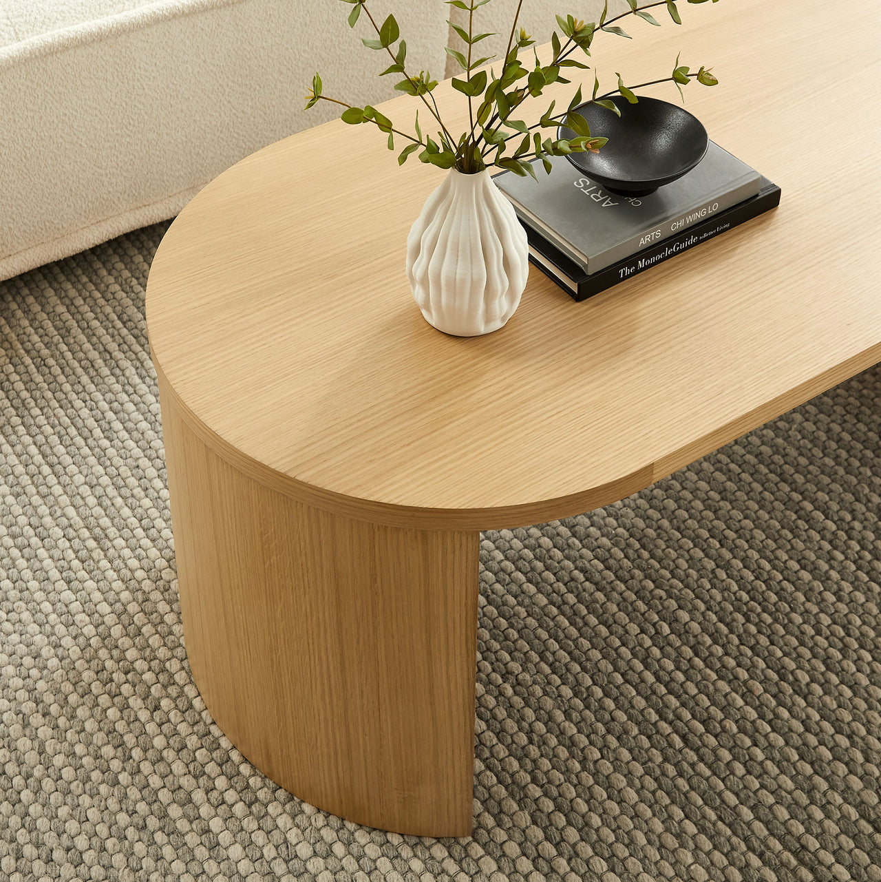 Gemini Coffee Table, Oak