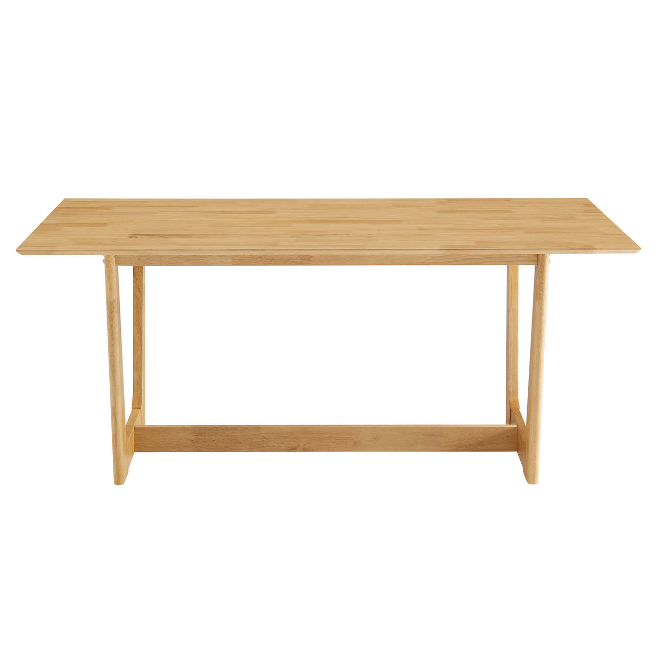 Hephaestus Rectangular Dining Table, Natural Wood