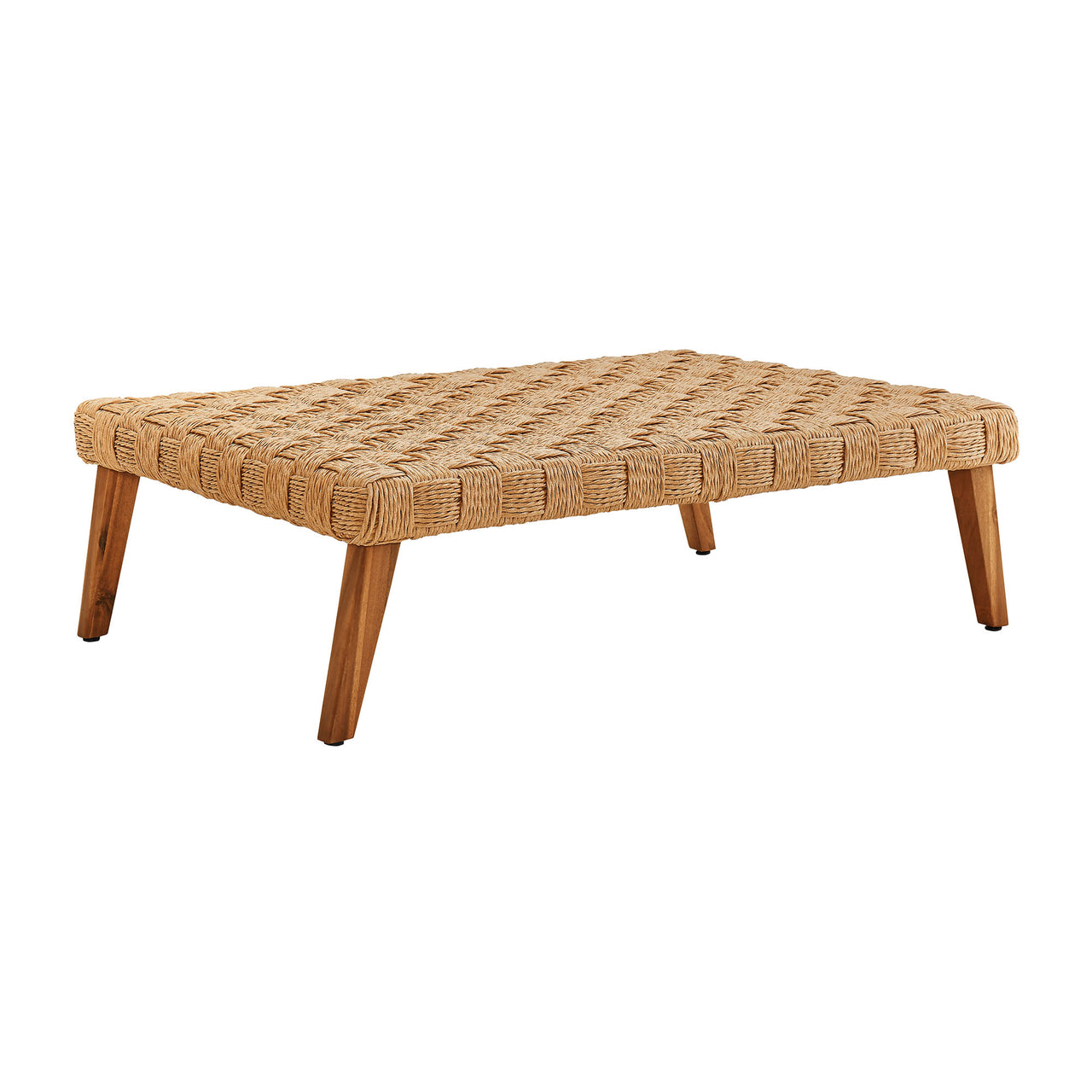 Theseus Alfresco Coffee Table, Natural Wood