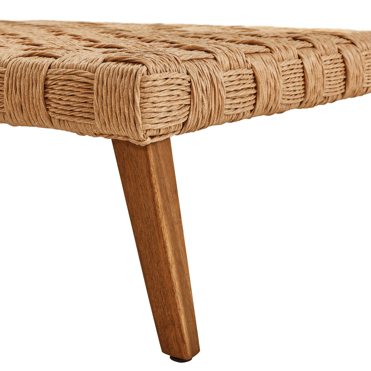 Theseus Alfresco Coffee Table, Natural Wood