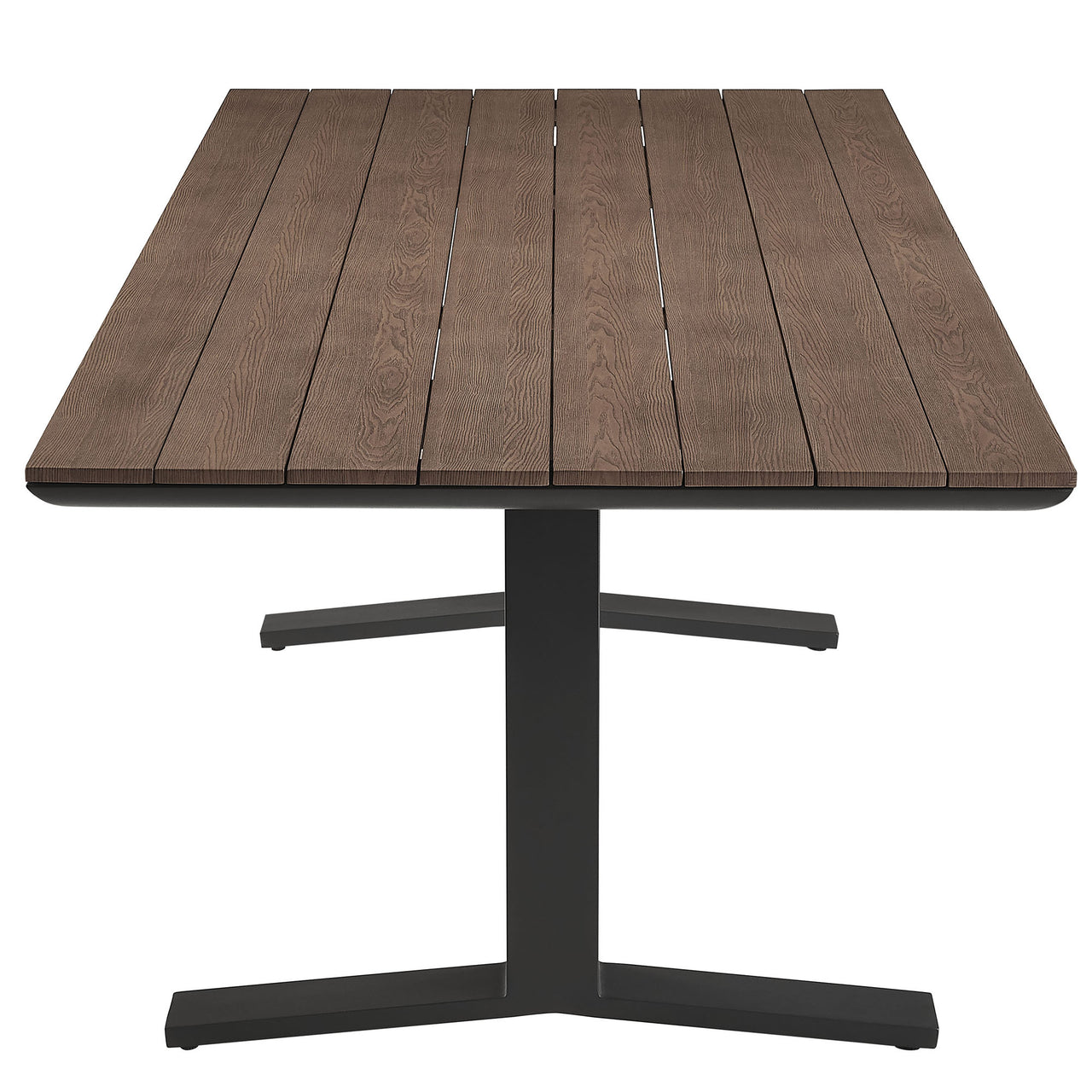Velmoor Alfresco Dining Table, Charcoal & Gray