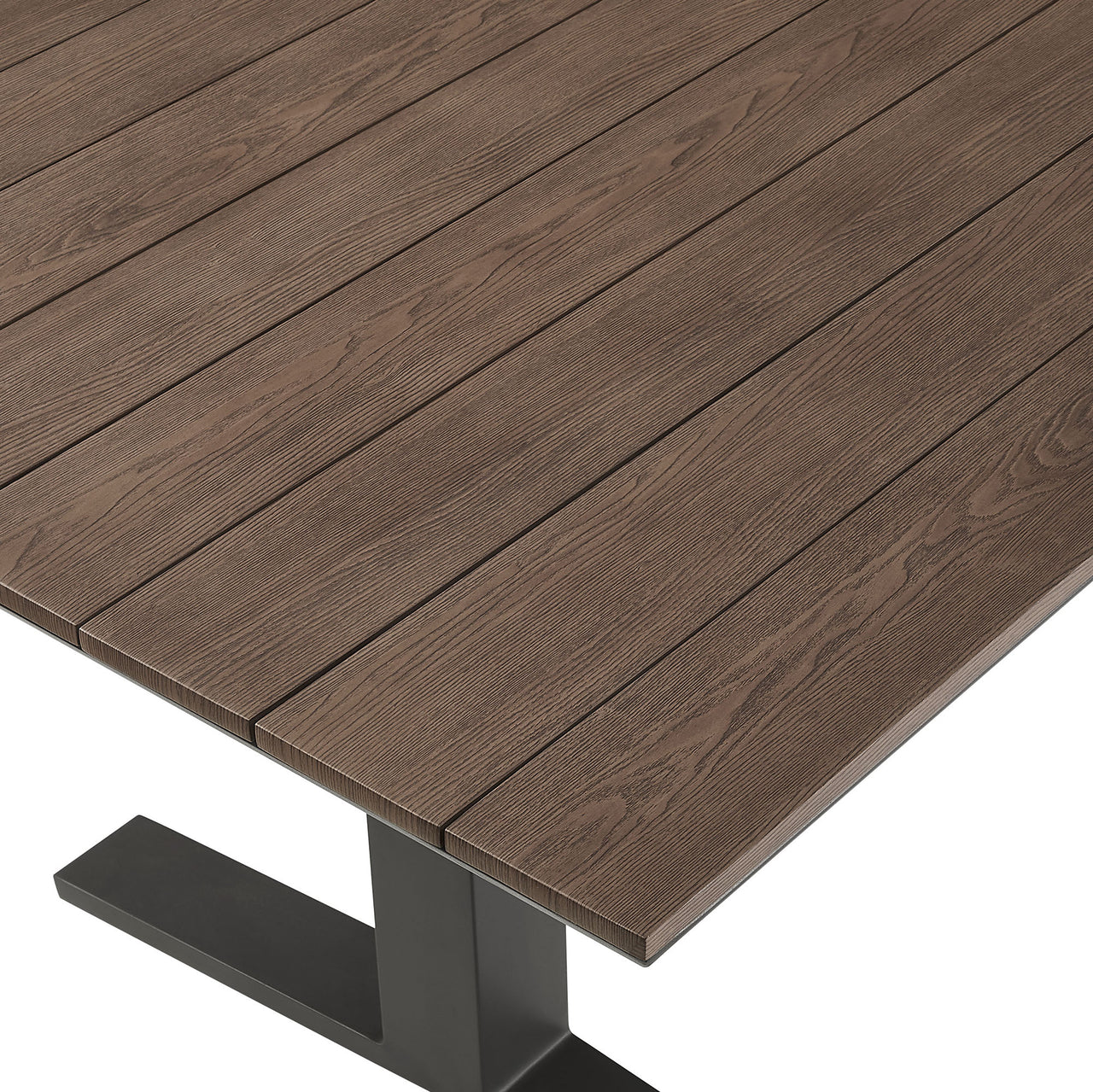 Velmoor Alfresco Dining Table, Charcoal & Gray