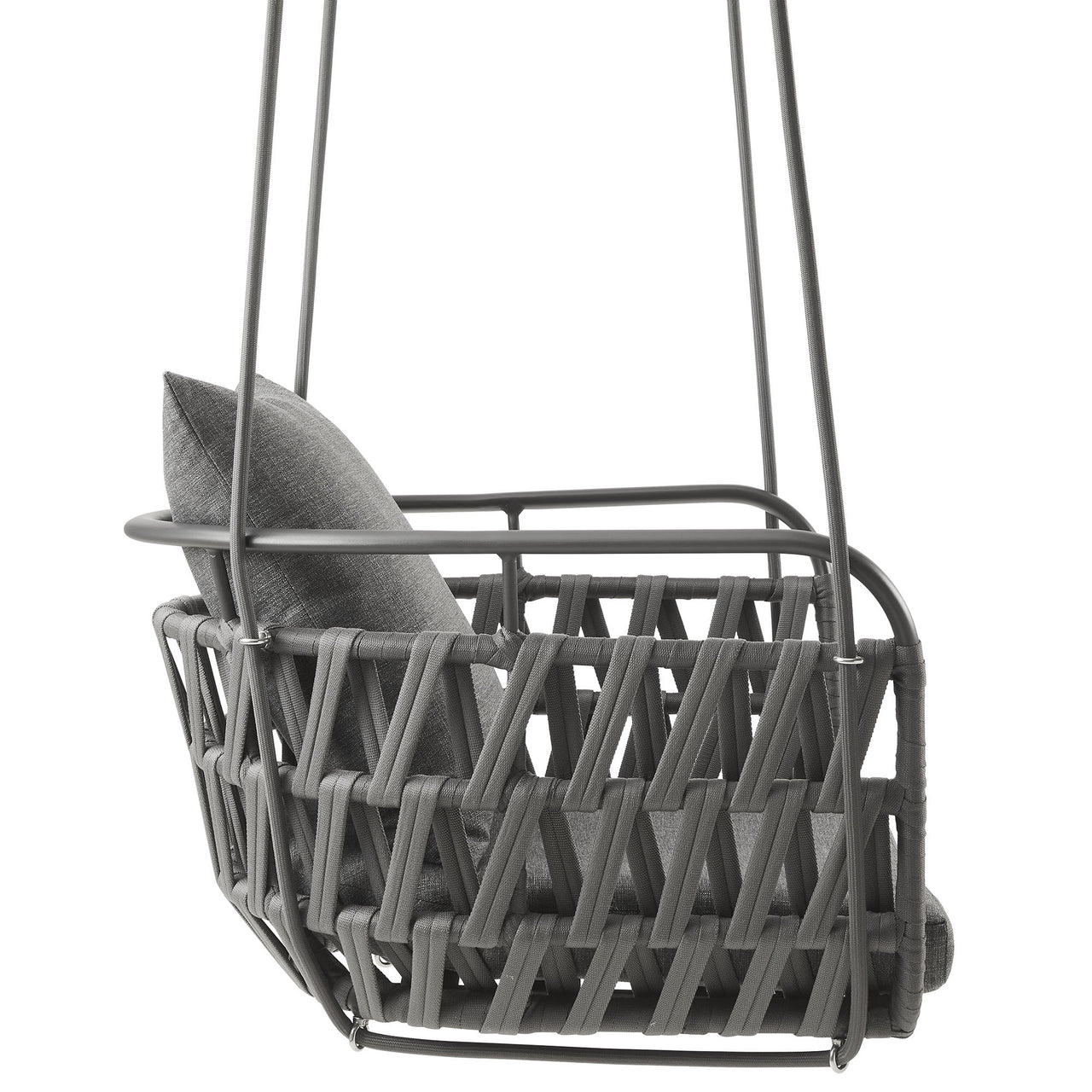 Marindrel Swing Chair, Charcoal