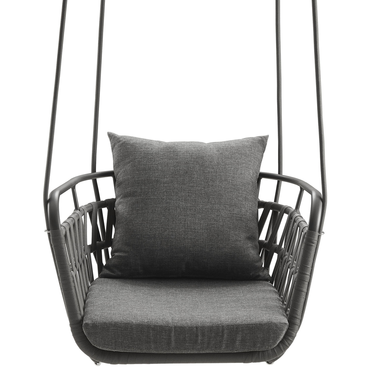 Marindrel Swing Chair, Charcoal