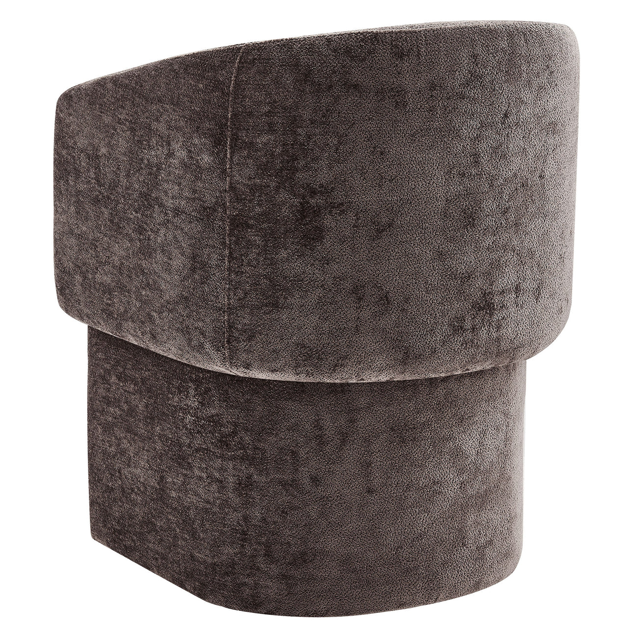 Satisfy Chenille Dining Chair, Brown