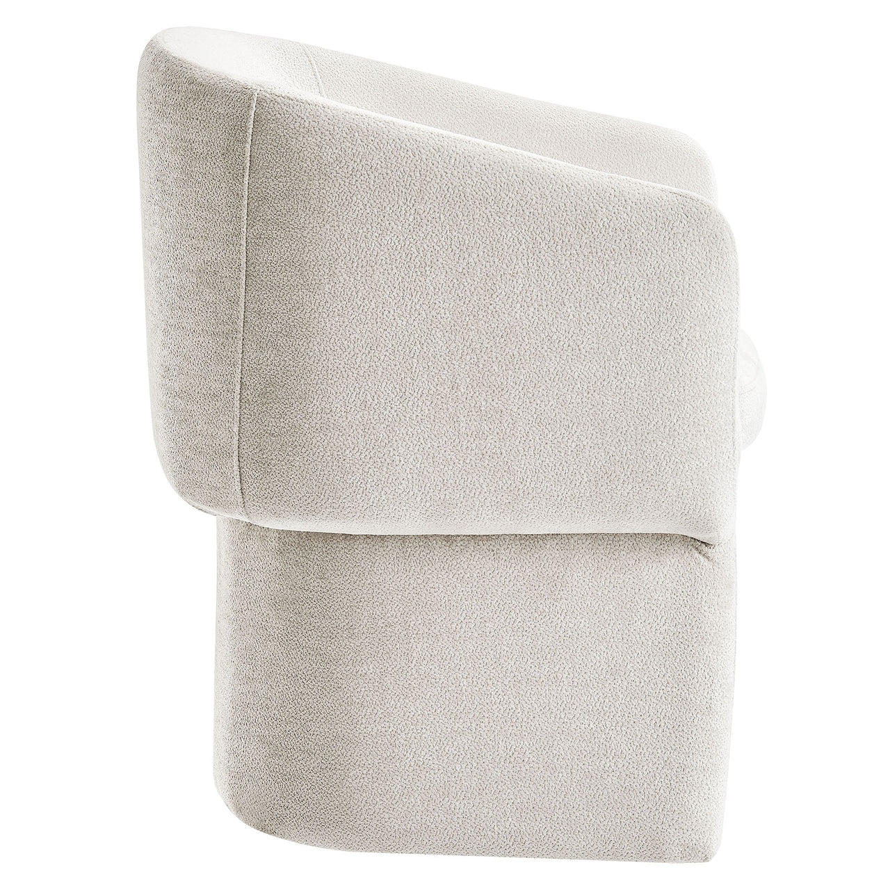 Satisfy Chenille Dining Chair, Ivory