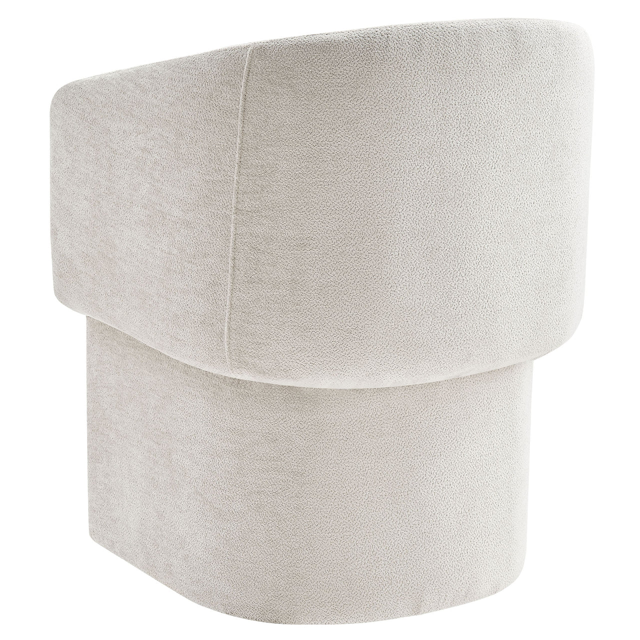 Satisfy Chenille Dining Chair, Ivory