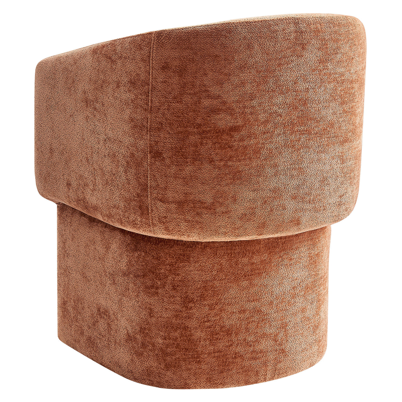 Satisfy Chenille Dining Chair, Terracotta