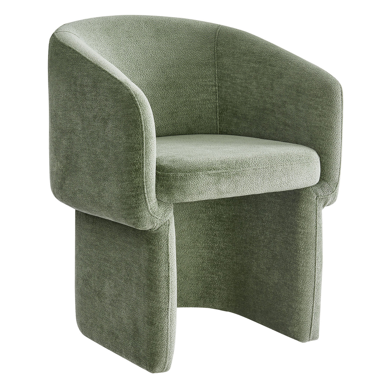 Satisfy Chenille Dining Chair, Sage