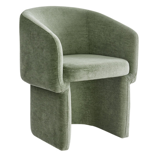 Satisfy Chenille Dining Chair, Sage